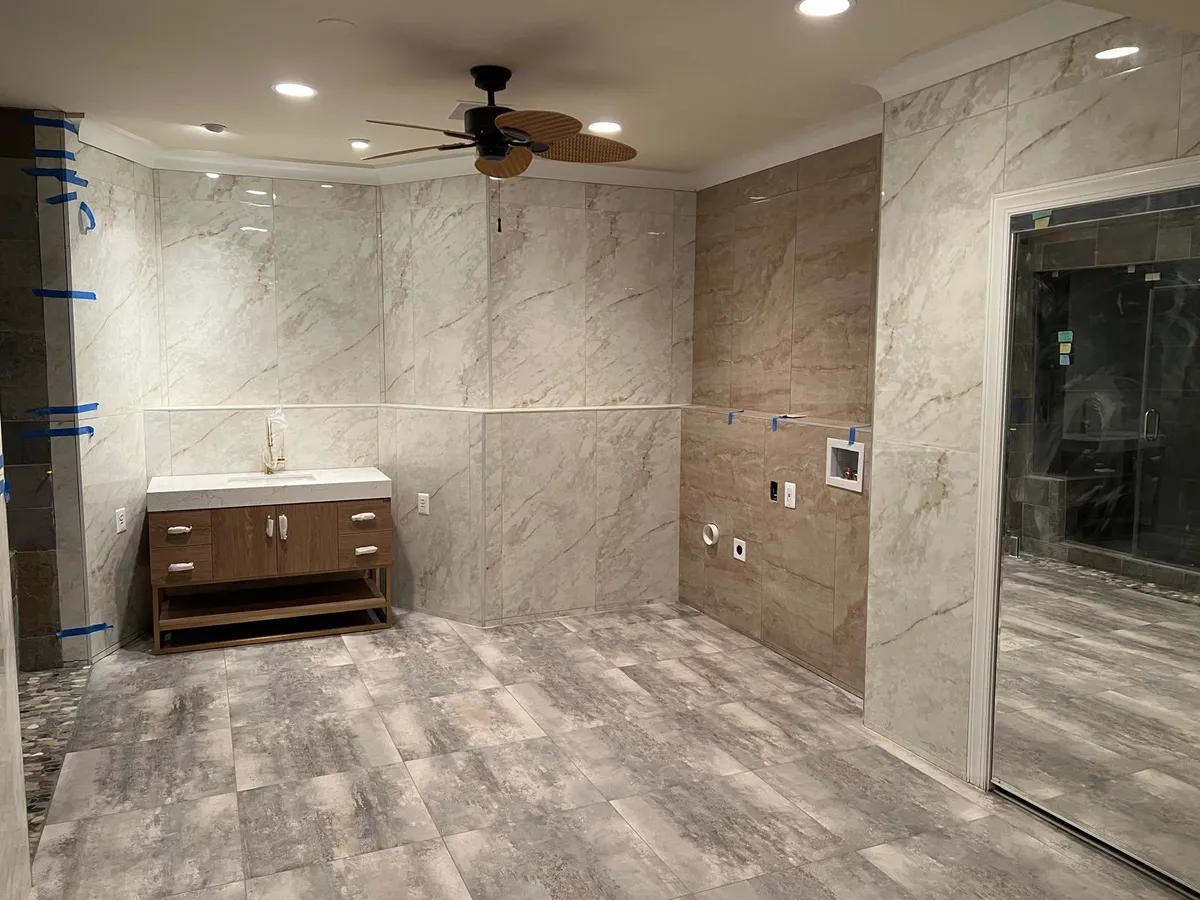 Bathroom Remodels project by OSSA Contracting Group in Northern Virginia