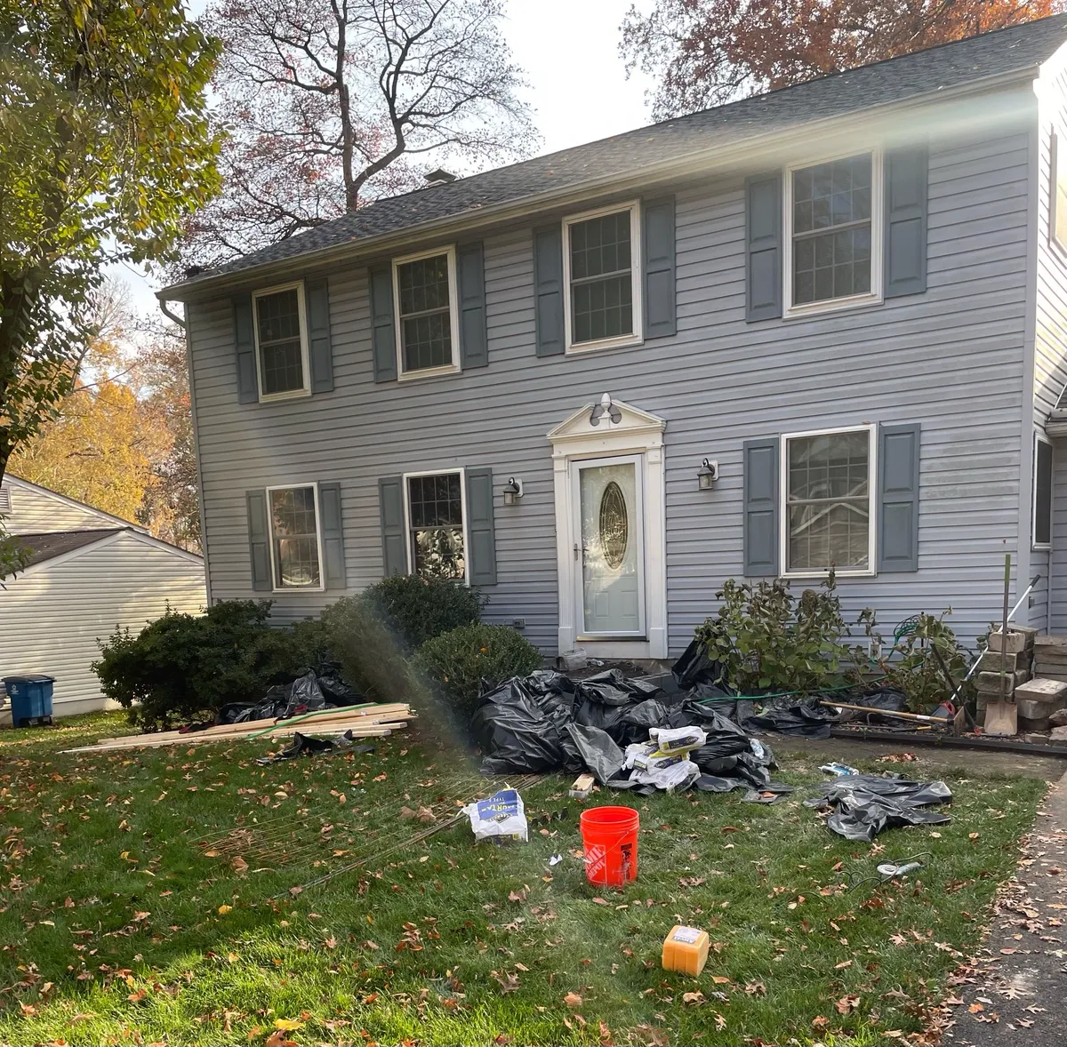 Concrete project by OSSA Contracting Group in Northern Virginia