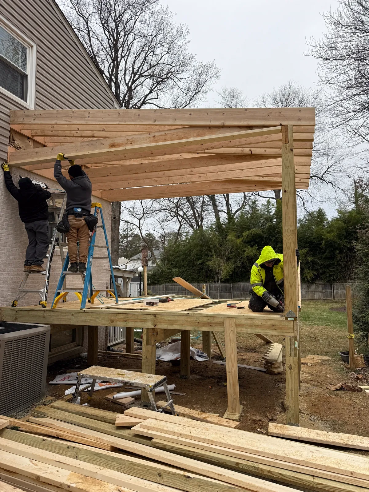 Screen Porches & Sunrooms project by OSSA Contracting Group in Northern Virginia