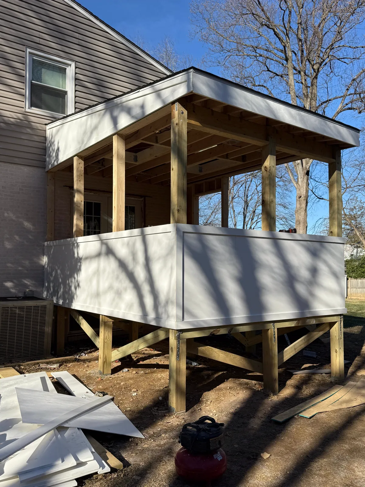 Screen Porches & Sunrooms project by OSSA Contracting Group in Northern Virginia