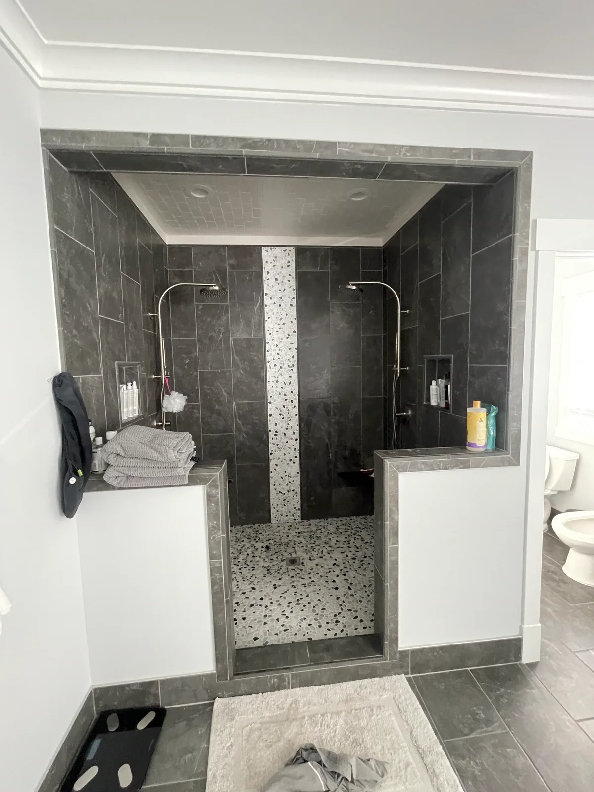 Bathroom Remodeling project completed by OSSA Contracting Group in Northern Virginia