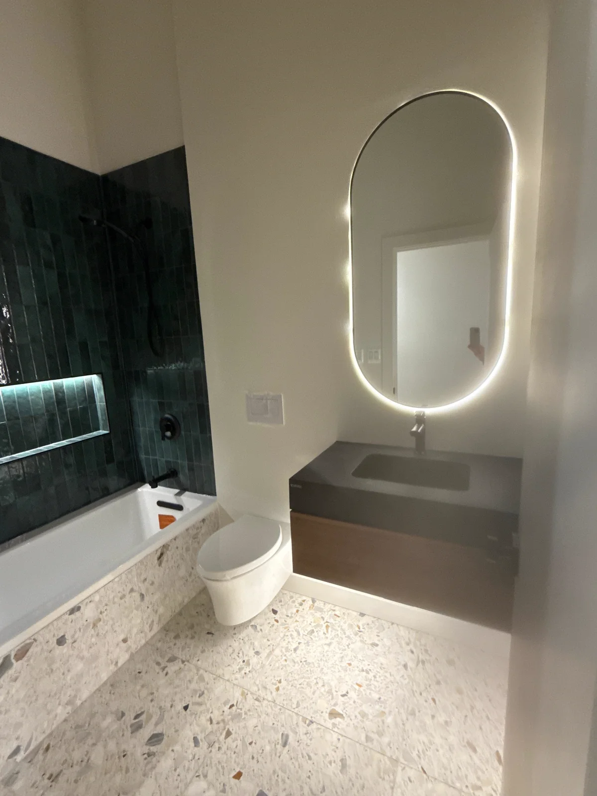 Bathroom Remodeling project completed by OSSA Contracting Group in Northern Virginia