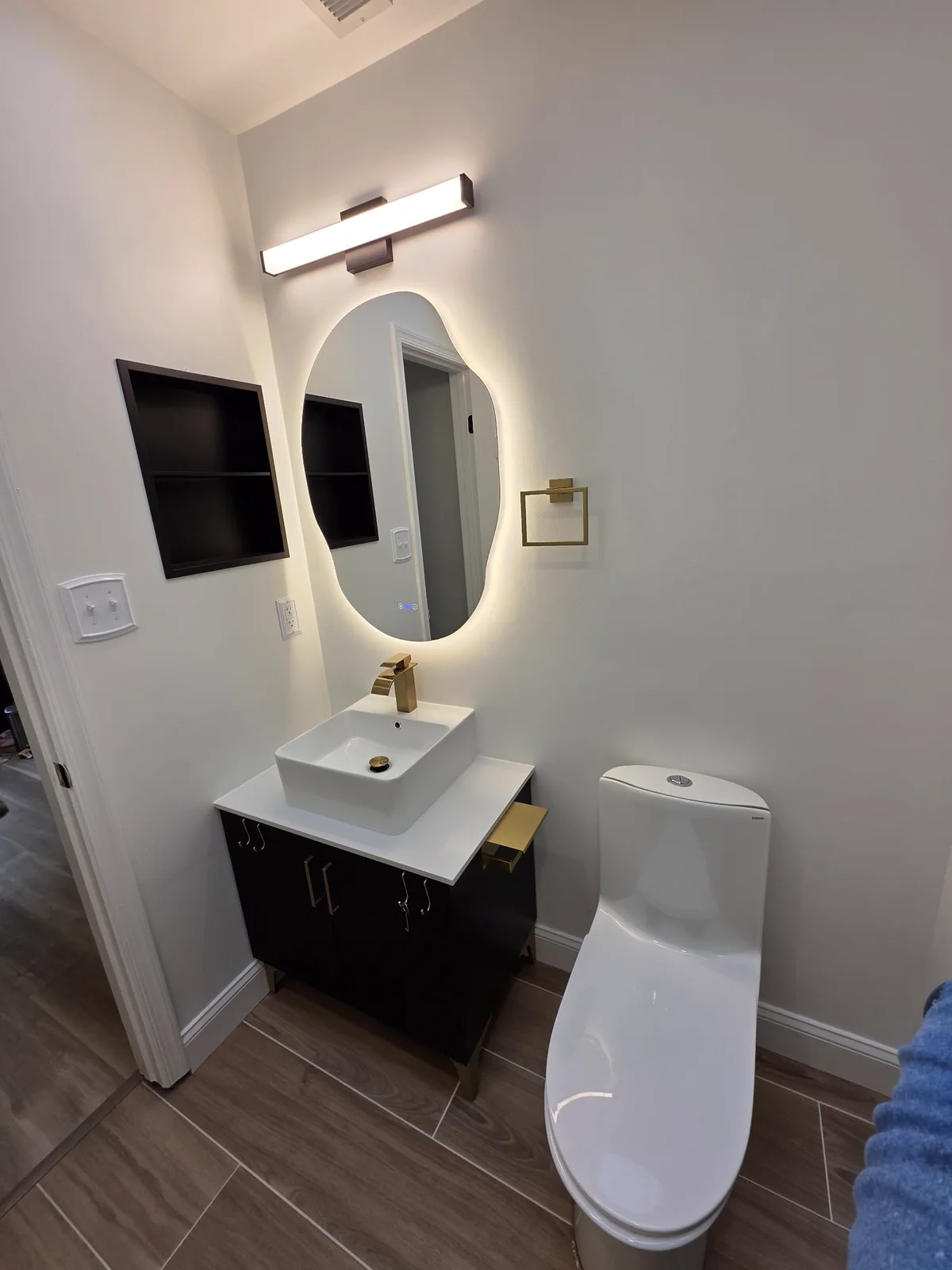 Bathroom Remodeling project completed by OSSA Contracting Group in Northern Virginia