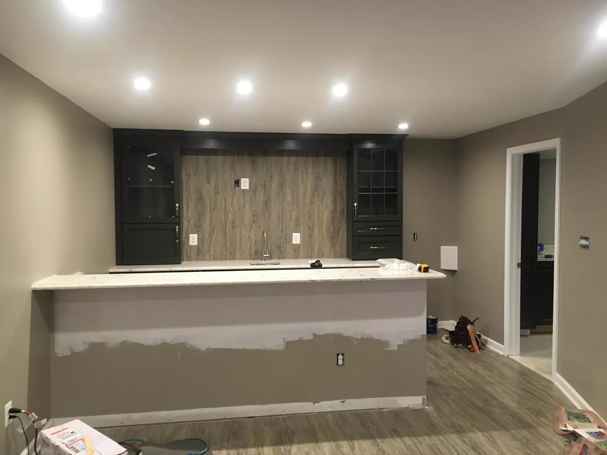 Kitchen Remodeling project completed by OSSA Contracting Group in Northern Virginia
