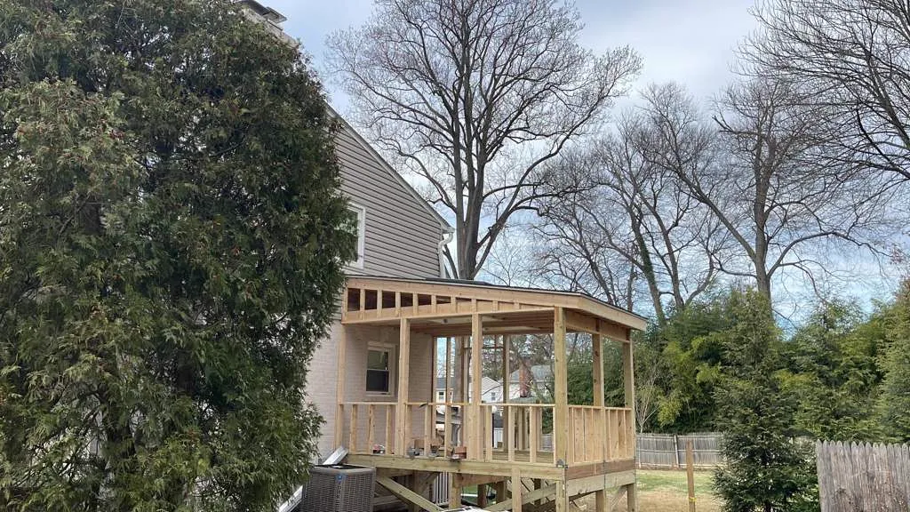 Screen Porches project completed by OSSA Contracting Group in Northern Virginia