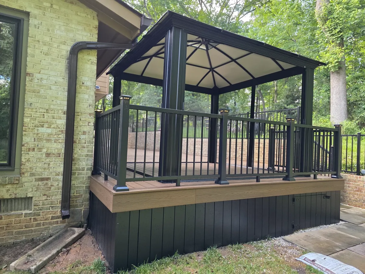 Screen Porches project completed by OSSA Contracting Group in Northern Virginia