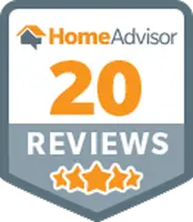 HomeAdvisor 20 five-star reviews